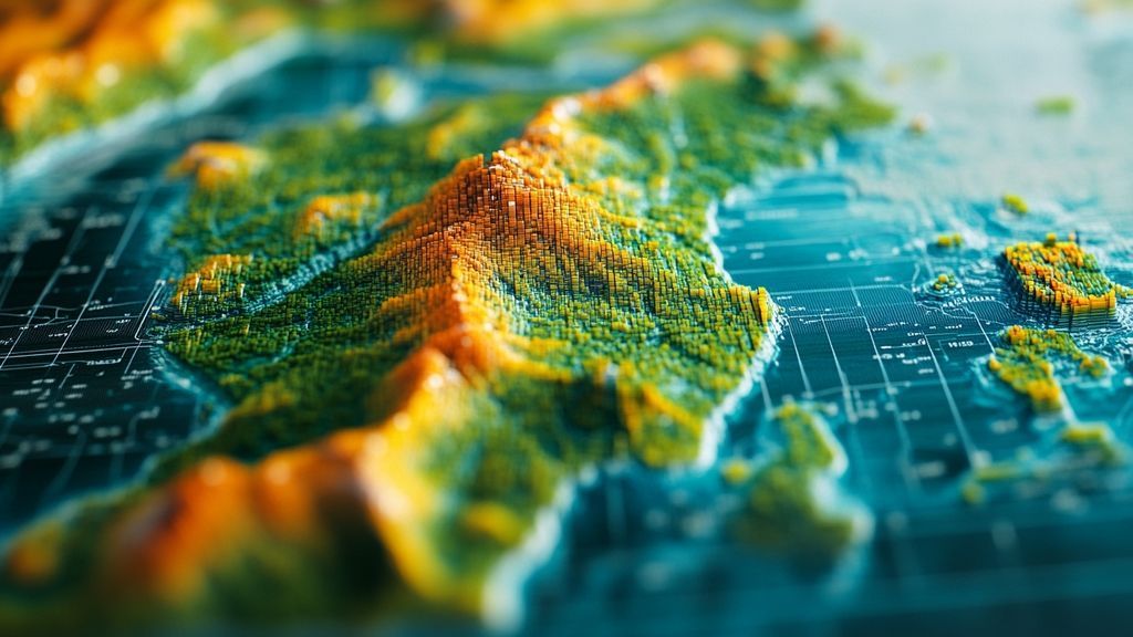 Comprendre les données raster en géomatique : enjeux et applications