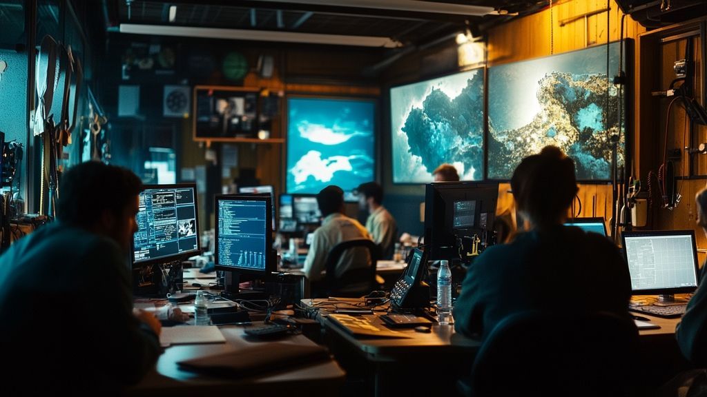 Géomatique marine : explorer les fonds océaniques grâce aux nouvelles technologies